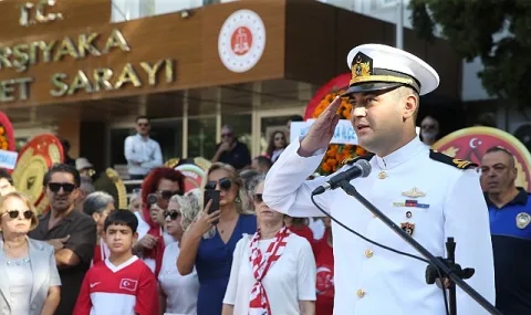 Karşıyaka, 30 Ağustos Zafer Bayramı'nın 104. Yılını Coşkuyla Kutladı