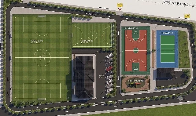Kocaeli Büyükşehir'den Kartepe'ye Kapsamlı Spor Kompleksi