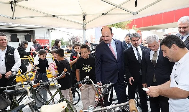 Konya'da TOKİ Konutlarına Ücretsiz Bisiklet Tamir Hizmeti Başlatıldı