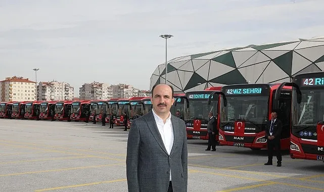 Konya'da Yeni Üniversite Öğrencilerine 7 Günlük Ücretsiz Toplu Taşıma