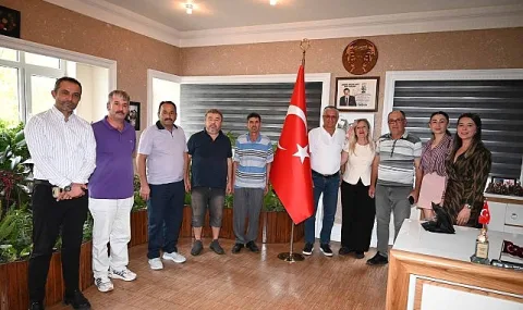 Kuzdere Halkı, Kemer Belediye Başkanı Topaloğlu'na Hizmet Teşekkürü İçin Ziyarette Bulundu