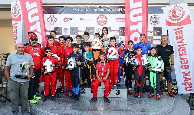 MOTUL 2026 Türkiye Karting Şampiyonası Uşak'ta Nefes Kesti