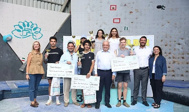 Nilüfer Boulder Yarışması İlk Kez Düzenlendi: 116 Sporcu Mücadele Etti