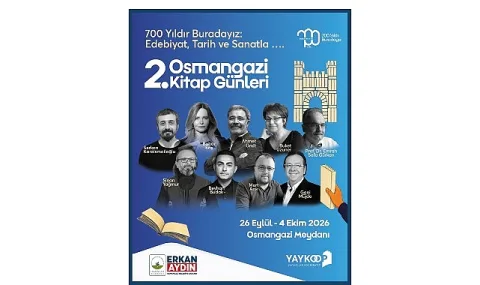 Osmangazi 2. Kitap Günleri, Bursa'nın 700. Yılında Kapılarını Açıyor