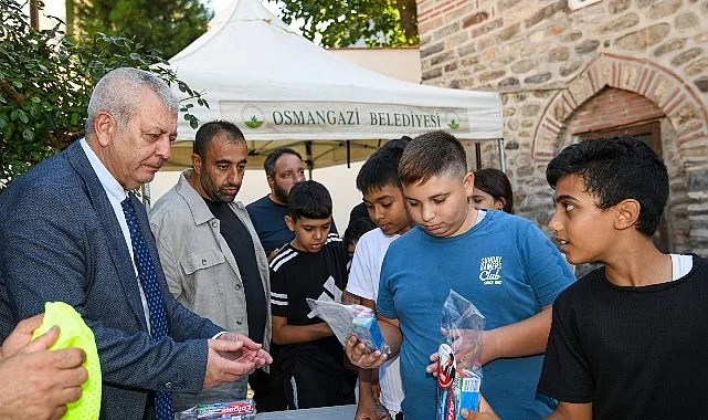 Osmangazi'de Çocuklara Yönelik Dünya Halk Sağlığı Haftası Etkinliği