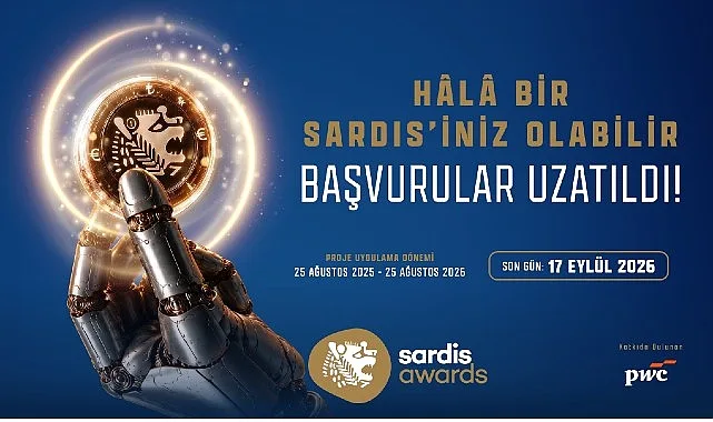 Sardis Ödülleri 2026 Son Başvuru Tarihi 17 Eylül'e Ertelendi