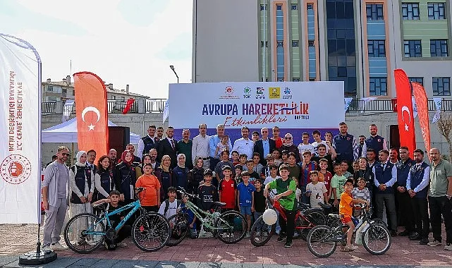 Selçuklu'da Avrupa Hareketlilik Haftası Bisiklet Etkinliği Coşkuyla Kutlandı