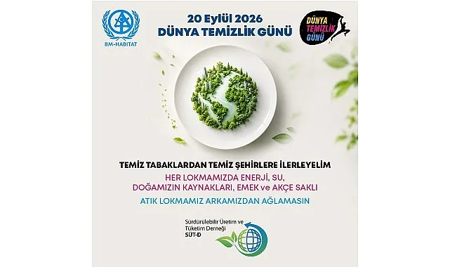SÜT-D'den Gıda İsrafına Karşı 'Temiz Tabak' Vurgusu: Temiz Şehirler İçin Çağrı