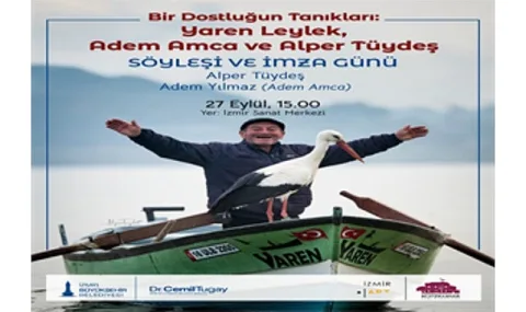 Yaren Leylek ve Adem Yılmaz Dostluğu İzmir Sanat'ta Anlatılacak