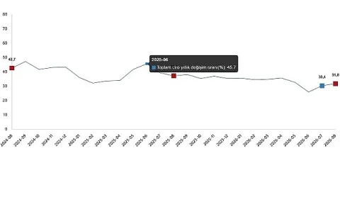 Ağustos 2026 Ciro Endeksleri: Yıllık %31,8, Aylık %3,0 Artış