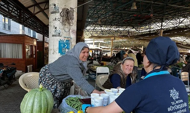 Aydın'da Soğuk Havada Vatandaşlara Sıcak Çorba İkramı Başladı