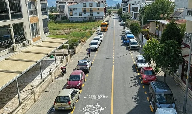 Aydın Efeler'de Göksu Caddesi Yenileme Çalışmaları Tamamlandı