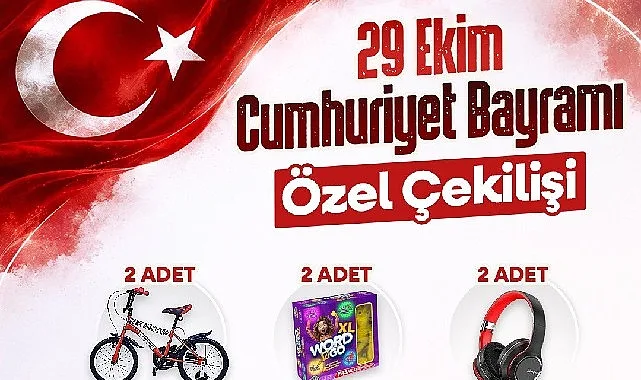 Canik Belediyesi 29 Ekim Özel Çekilişi Başladı