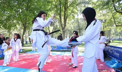 İnegöl Belediyesi'nden Çocuklara Kapsamlı Spor Şöleni