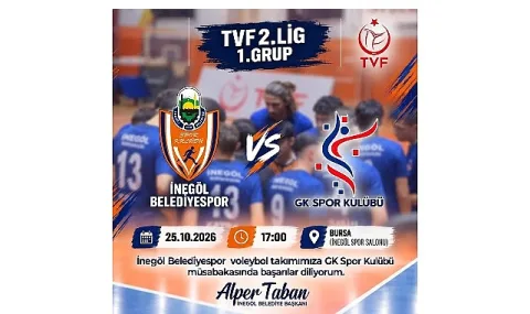 İnegöl Belediyespor, Güner Karakaya'yı Konuk Ediyor