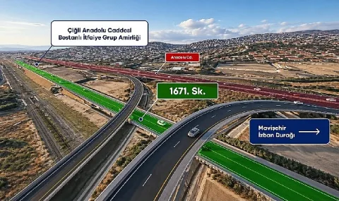 İzmir Büyükşehir'den Çiğli ve Karşıyaka Arasına 950 Metrelik Yeni Bağlantı Yolu