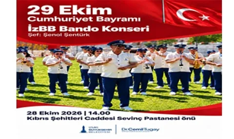 İzmir'de 103. Yıl Cumhuriyet Kutlamaları Programı Açıklandı