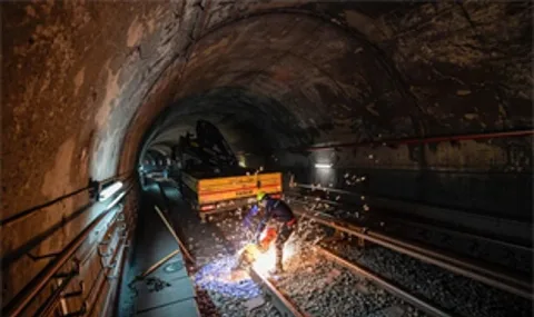 İzmir Metrosu'nda Ray Değişimi: 844 Metre Yenilendi