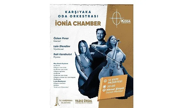 Karşıyaka Oda Orkestrası Yeni Sezona Max Bruch ve Beethoven Eserleriyle Başlıyor
