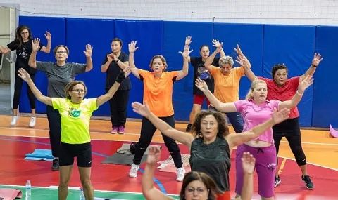Karşıyakalılar kışın da spora devam ediyor
