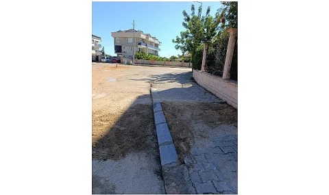 Kemer'de Altyapı Onarımları ve Temizlik Çalışmaları