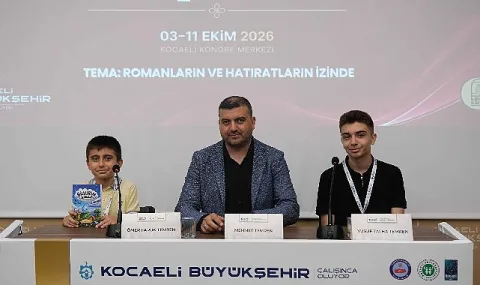 Kocaeli Kitap Fuarı'nda 9 Yaşındaki Yusuf Talha'nın Günlükleri Kitap Oldu
