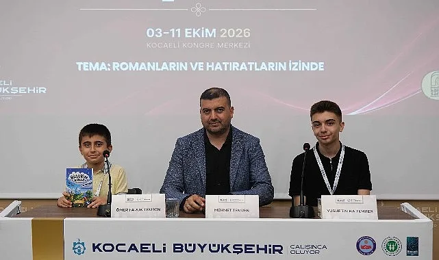 Kocaeli Kitap Fuarı'nda 9 Yaşındaki Yusuf Talha'nın Günlükleri Kitap Oldu