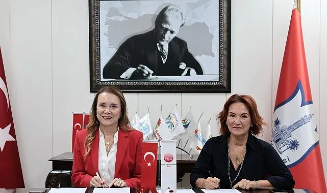 Konak Belediyesi ve TEV'den eğitime destek protokolü