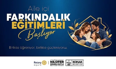 Konak'ta Aile İçi Farkındalık Seminerleri Başlıyor: Uzmanlar Konaklılarla Buluşuyor