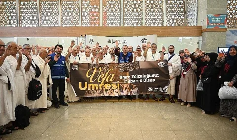 Konya Büyükşehir'den Vefa Umresi: Üçüncü Kafile Kutsal Topraklara Uğurlandı