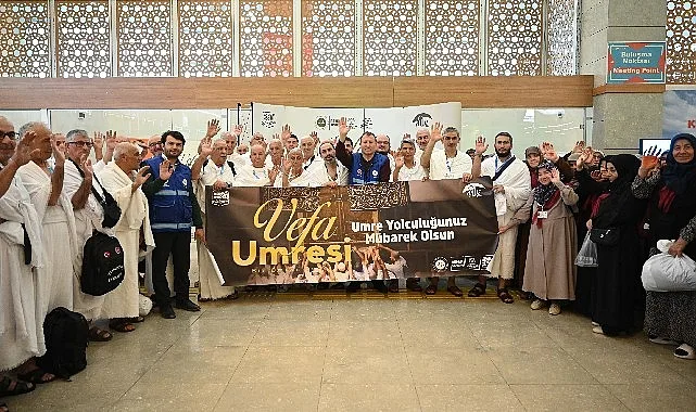 Konya Büyükşehir'den Vefa Umresi: Üçüncü Kafile Kutsal Topraklara Uğurlandı