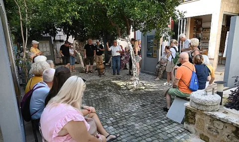 Polonyalı öğretmenler Kemer'in kültürel mirasını inceledi