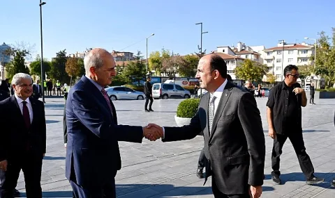 TBMM Başkanı Kurtulmuş, Konya'da Filistin Hassasiyetini Takdir Etti