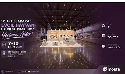 UBPet Akıllı Kedi Tuvaletleri 12. Evcil Hayvan Fuarı'nda Tanıtılıyor