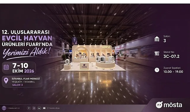 UBPet Akıllı Kedi Tuvaletleri 12. Evcil Hayvan Fuarı'nda Tanıtılıyor