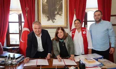 Urla Belediyesi ve Kızılay'dan Kapsayıcı Sosyal Projeler İçin Yeni İş Birliği Protokolü