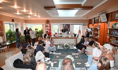Yabancı Acenteler Kemer Turizmini İnceledi, Deniz Temizliği Açıklandı
