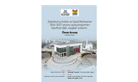 Zeytinburnu Kültür Sanat'ta 2026-2027 Sezonu 9 Ekim'de Başlıyor