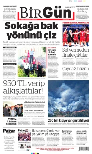 Birgün Gazetesi 26 Temmuz 2026 günün manşeti