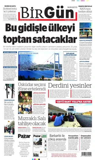Birgün Gazetesi 6 Eylül 2026 günün manşeti