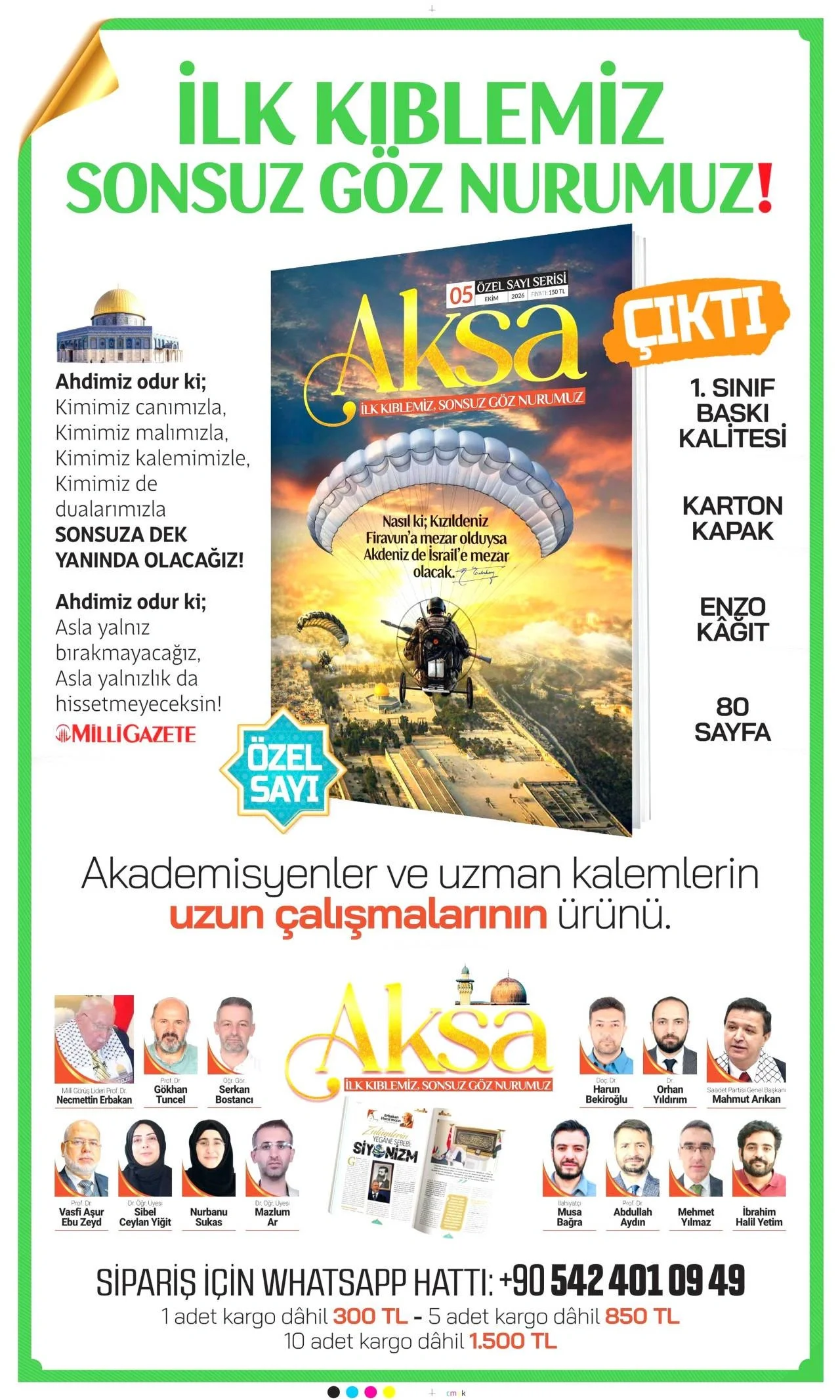 Milli Gazete - 21 Ekim 2026 günün manşeti